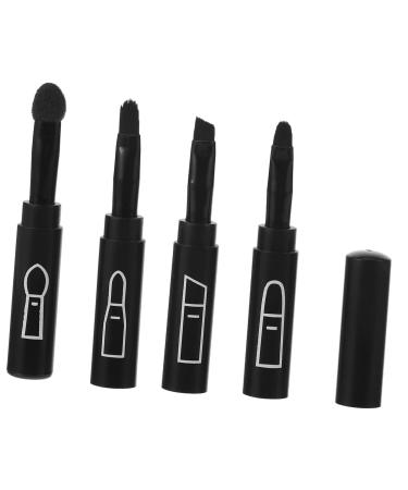 Didiseaon 4 1 4 in 1 Makeup Brush Retractable Travel Kit for Women Retractable Eyebrow Spoolie Brush Eyeliner Makeup Brush Women 4 in 1 Brush Miss Portable Plastic