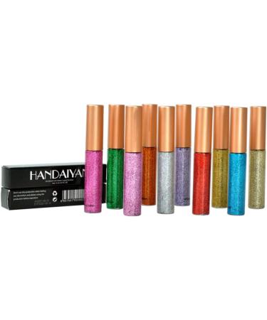 Angoily 30 Pcs Liquid Eyeliner Glitter Eyeliner Shiny Eyeshadow Eye Shadow Liquid Eyeshadow Nightclub - Buy Online on SooperMarket.com