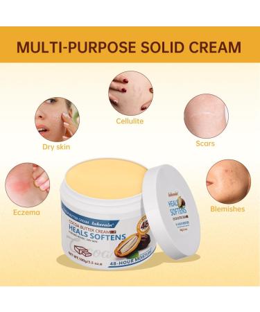 Cocoa Butter Face Cream - Nourishing Moisturizer with Vitamin E for Dry Skin | Hydrating Body Cream for Soft Smooth Skin - Buy Online on SooperMarket.com