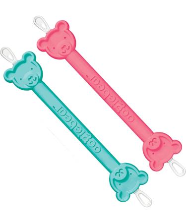 oogiebear Two Pack: Baby Nasal & Ear Cleaner Set - Safe Snot & Earwax Removal in Raspberry & Seafoam - Buy Online on SooperMarket.com
