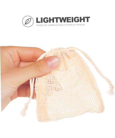 MUSISALY 16 Pcs Soap Storage Bag Shower Foaming Nets Exfoliating Soap Bar Body Bar Soap Cotton Linen - Buy Online on SooperMarket.com