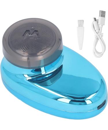 Cordless Beard Trimmer Cordless Professional Wet Dry Mini Arc Shaped Foil Beard Trimmer Rechargeable for Men on the Go (Blue) - Buy Online on SooperMarket.com