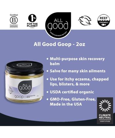 All Good Goop Calendula Ointment â€“ Chafing Cream & Dry Skin Salve (2 oz) | Chapped Lips Relief - Buy Online on SooperMarket.com