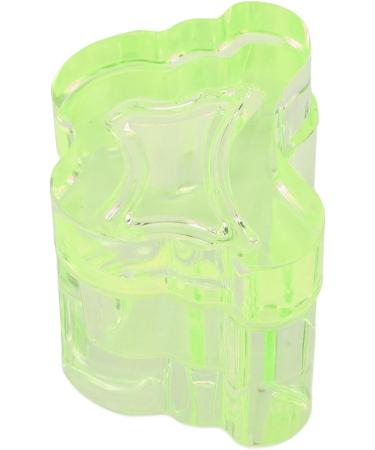 Nail Art Dish Transparency Fashionable Nail Wash Cup Multifunctional with Lid for Beauty Salon (Translucent Green) - Buy Online on SooperMarket.com