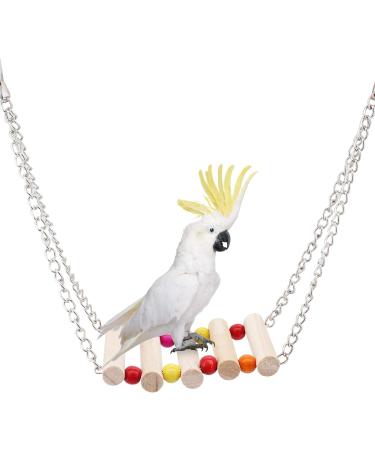 Seahelms 8Pcs Parrot Chewing Toys with Hammock & Bells for Cockatiels, Budgies, & Macaws - Buy Online on SooperMarket.com