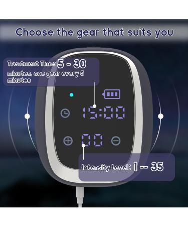 LaseLocks Vagus Nerve Stimulation Device with Ear Clips Alpha Wave Sleep Aid Device for Adult - Buy Online on SooperMarket.com