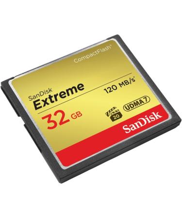 SanDisk Extreme 32GB Compact Flash Memory Card - UDMA 7, 120MB/s Speed - Buy Online on SooperMarket.com