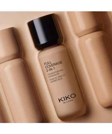 KIKO Milano Full Coverage 2-In-1 Foundation & Concealer 03 - Cr 20 | Cool Rose 20 - Buy Online on SooperMarket.com