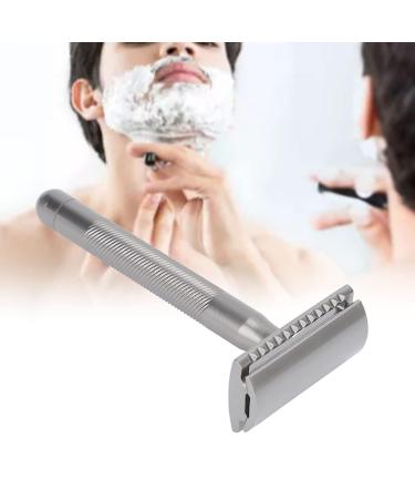 Men's Hair Clipper - Metal Double Edge Safety Manual for Home & Salon | Silver Color - Shop Now! - Buy Online on SooperMarket.com