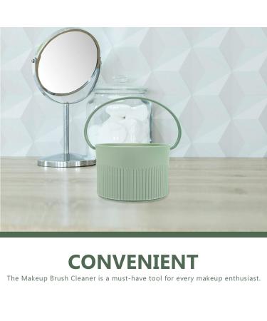 NOLITOY 3-in-1 Makeup Brush Cleaner Mat & Bowl | Silicone Tool for Easy Cleaning Organizing & Drying Cosmetic Brushes - Buy Online on SooperMarket.com