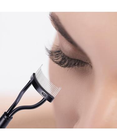 MSQ Eyebrow Brush & Eyelash Separator Set | Professional 3-Piece Eye Makeup Tools for Perfect Brows & Lashes - International Shipping Available - Buy Online on SooperMarket.com