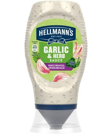 Sauce Bundle which Contains Hellmann's Garlic & Herb Sauce 250ml - Pack of 2 with Grocery List Card - Buy Online on SooperMarket.com
