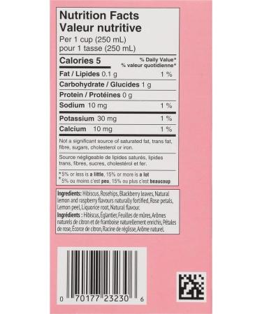 Twinings Raspberry & Lemon Herbal Individually Wrapped Tea Bags | Naturally Caffeine-Free| 20 Count (Pack of 6) | Enjoy Hot or Iced Raspberry & Lemon 20 Count (Pack of 6) - Buy Online on SooperMarket.com