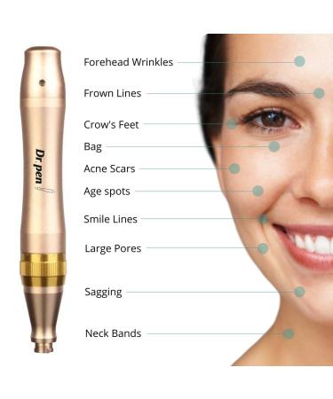 Dr. Pen Ultima M5 Professional Kit - Multi-function Wireless Derma Beauty Pen - Skin Care Tool Kit - 12pins & 36pins & Round Nano Cartridges - Buy Online on SooperMarket.com