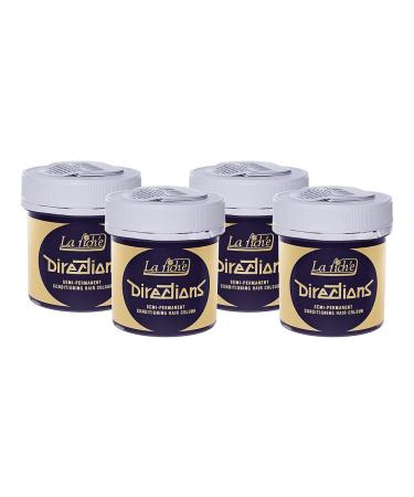 Directions Violet Hair Dye Set - 4 x 88ml | Bright Long-Lasting Hair Color | International Shipping Available - Buy Online on SooperMarket.com