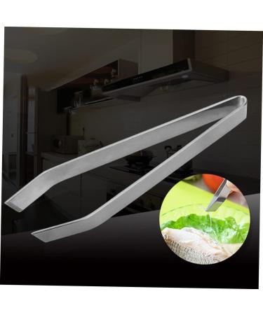 Angoily 3 pcs Kitchen Tweezers Set - Sloping Pointed Hair Tools for Bone & Fishbone Removal - Buy Online on SooperMarket.com