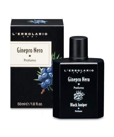 L'Erbolario Black Juniper - Energizing Fragrance With Woody Notes - Can Be Worn Every Day With Pride - Dermatologically Tested - Citrus And Woody Scent - For All Skin Types - 1.6 Oz EDP Spray Aromatic. 1.6 Ounce (Pack of 1)