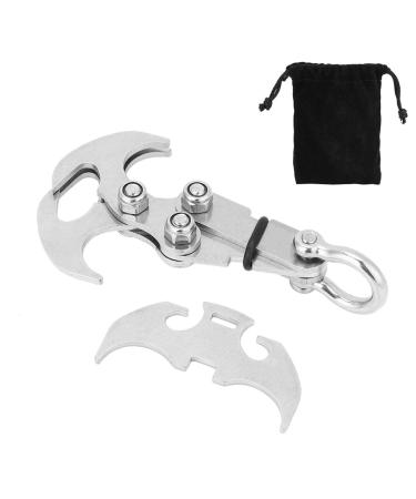 Cocosity Outdoor Gravity Hook Foldable Gravity Grab Hook Climbing Hook Outdoor Grab Hook for Survival Climbing