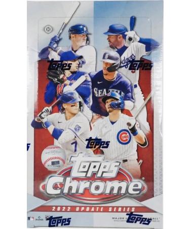 2022 Topps Chrome Update Series Baseball Hobby Box (24 Packs/4 Cards)