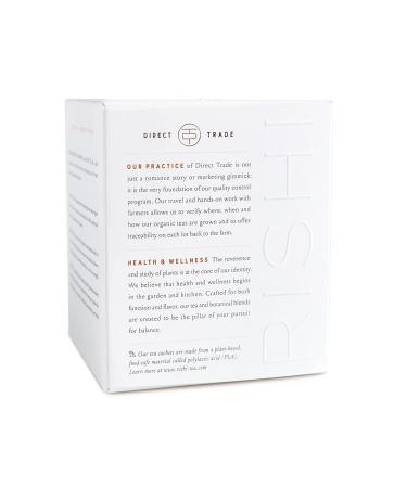 Rishi Tea Masala Chai Herbal Tea | Organic Fair Trade Black Tea Blend | 15 Sachet Bags | Immune Support & Highly Caffeinated - Buy Online on SooperMarket.com