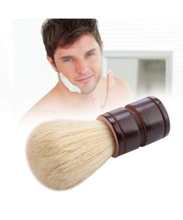 Premium Wooden Handle Shaving Brush for Men - Hog Bristles Ideal for Home & Travel - Perfect Beard Grooming Tool - Buy Online on SooperMarket.com
