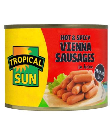 MASTropical Sun Chicken Viennas Hot & Spicy 200g-Fd