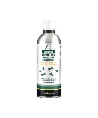 Equisept fly and vermin concentrate for the horses surroundings 500ml with immediate & long -term effect for the production of up to 50 liters fly spray verm