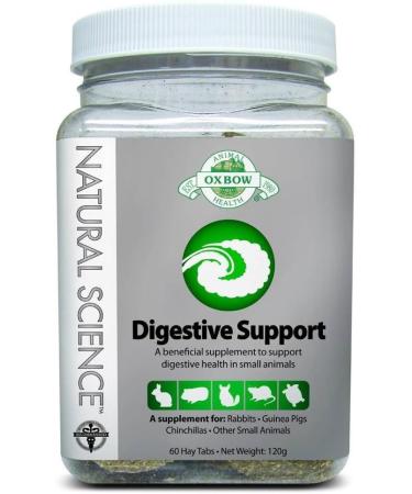 Oxbow Natural Science Digestive Supplement - High Fiber Supports Digestive Health in Small Animals 4.2 oz.