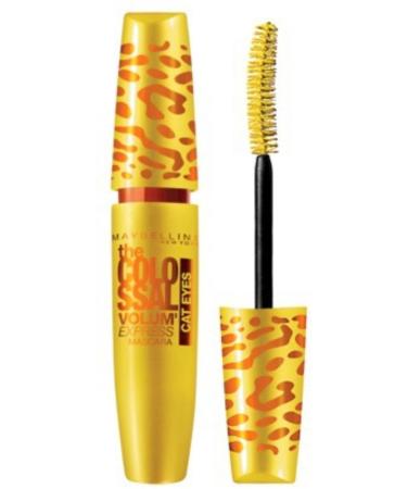 Maybelline Volum' Express The Falsies Colossal Cat Eyes Washable Mascara Glam Black 233 0.31 oz (Pack of 3) 0.31 Ounce (Pack of 3)