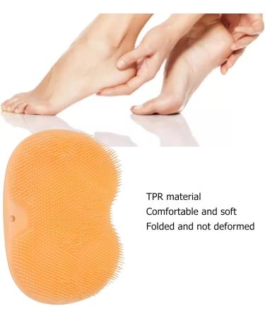 Premium Shower Foot Scrubber | Large Suction Cup Cleaning Mat for Foot Care & Exfoliation - Buy Online on SooperMarket.com