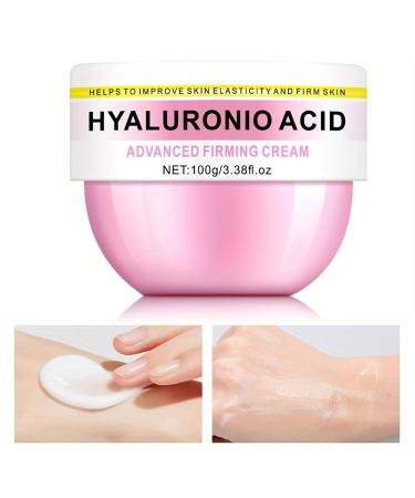 Hyaluronic Acid Moisturizer | Advanced Firming Face & Body Cream | Anti-Aging Skin Tightening Day & Night Care - 3.38 Fl oz - Buy Online on SooperMarket.com
