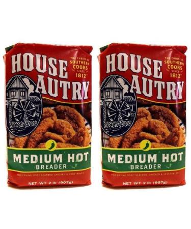 House Autry Medium Hot Breader 2-lb bags (Pack of 2)