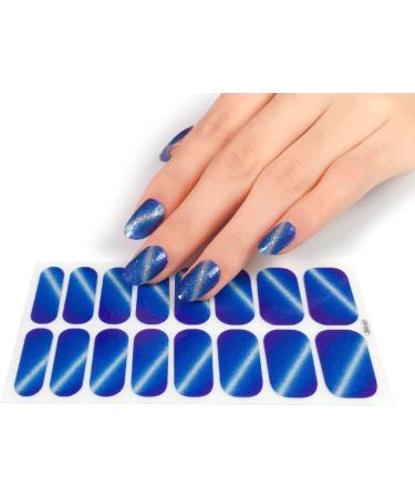 Pattern Semi Cured Gel Nail Polish Strips Full Nail Wraps Nail Polish Stickers Self-Ashesive Nail Art Nail Polish Strips for Women Valentines Day Ze0098 - Buy Online on SooperMarket.com
