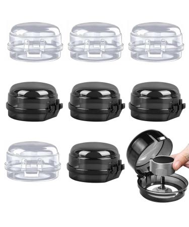 Pack of 8 child safety locks for stoves stove protection for children stove protection knobs oven child safety lock for ovens stoves gas stoves in the kitchen stove knob cover child safety lock transparent protection
