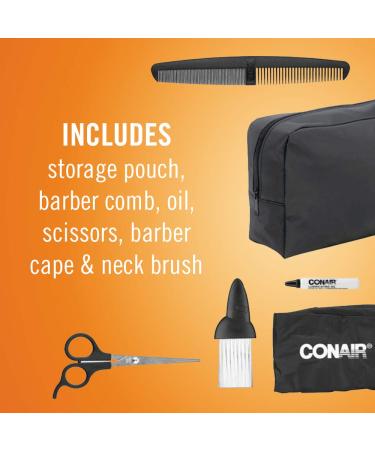 ConairMAN Even Cut Cordless Hair Clipper - Black - Buy Online on SooperMarket.com
