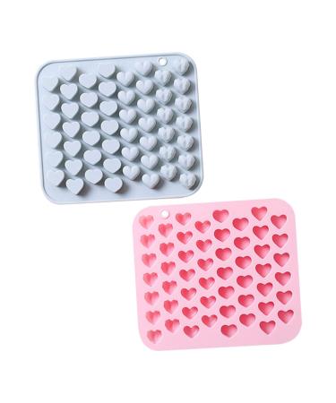 OUNONA Molds 2pcs Chocolate Mold Multi-Function Jelly Mold Multi-Function Baking Mold Ice Block Mold Chocolates Baking Mold Silcone Silicone Mold Chocolate Candies Nonstick Silica Gel