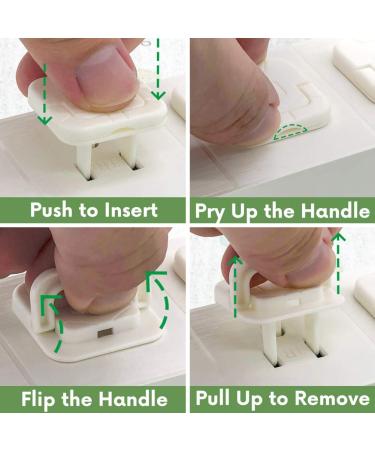 Child Safety Outlet Covers - 40 Pack Socket Protectors for US 3-Prong - Baby Proofing Electric Shock Guards - White - Buy Online on SooperMarket.com