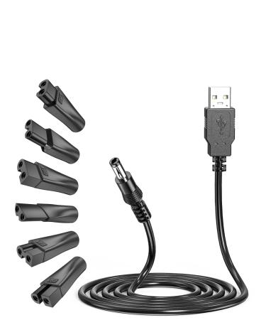 Shaver Charger Cable Kit Compatible with Shaver Mellbree Shaver Charger Cable Kit Compatible with Philips Whal Kemei Babybliss and More