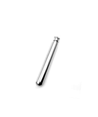 iSavage 2oz Hip Flask Tube Mirror Finishing 18/8 Stainless Steel