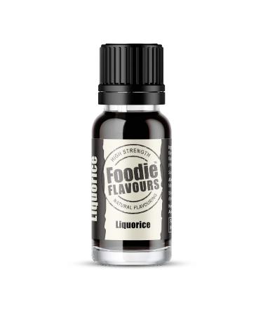 Foodie Flavours Natural Liquorice Flavouring High Strength - 15ml