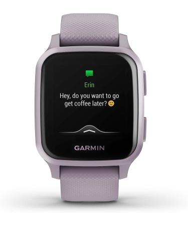 Garmin Venu Sq GPS Smartwatch - Orchid Purple with Bright Touchscreen Display & Up to 6 Days Battery Life - Buy Online on SooperMarket.com