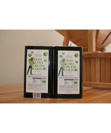 Organic extra virgin olive oil cold-pressed Evo oil Pack 2 cans of 3 liters - Buy Online on SooperMarket.com