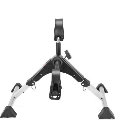 MOMODA Under Desk Bike Pedal Exerciser - Foldable Mini Bike with LCD Display - Grey | Home/Office Leg/Arm Cycling Solution - Buy Online on SooperMarket.com