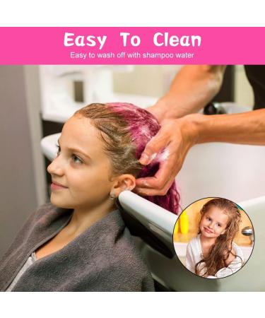 AOOWU 24 Colors Hair Chalk - Temporary, Safe & Washable Hair Dye for Kids | Hair Chalk Pens for Halloween, Christmas & Cosplay Parties - Buy Online on SooperMarket.com