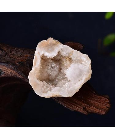 1PC Natural Crystal Agate Geode Cutting Crystal Cluster Stone Rock Specimen Quartz DIY Home Decoration Natural Luster 3-5cm Natural Agate - Buy Online on SooperMarket.com