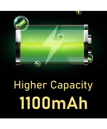 BONAI AA Rechargeable Batteries - 1100mAh NiMH for Solar Lights - Pre Charged 20 Pack - High Capacity Double-A Batteries - Buy Online on SooperMarket.com