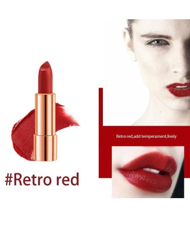 Gireatick Matte Lipstick Set - 3pcs Long Lasting Velvet Lipstick in Glamour Chain Bag | Non-Stick Cup Red Lipstick | Waterproof & Fade-Resistant | Color Sensational Lip Kit - Buy Online on SooperMarket.com