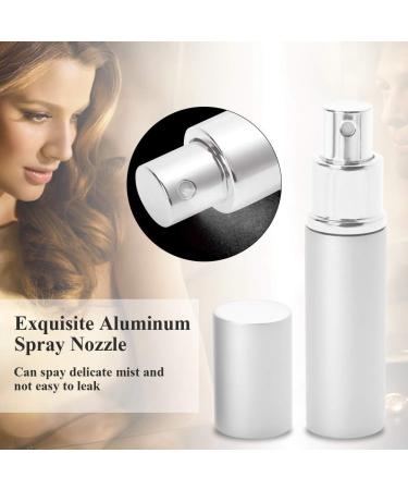 Yinhing Refillable Perfume Bottle 6 Colors 10ml Refillable Perfume Bottle Portable Empty Pump Lotion Perfume Atomizer for Traveling and Outgoing (Silver) - Buy Online on SooperMarket.com