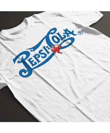 All+Every Pepsi Christmas Retro Santa Logo Men's T-Shirt S White - Buy Online on SooperMarket.com