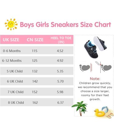 JOINFREE Baby Sneakers - Soft Anti-Slip Sole Newborn First Walkers Shoes 0-6 Months Pink - Buy Online on SooperMarket.com
